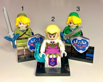 Zelda characters (Link & Princess Zelda) Action Figures