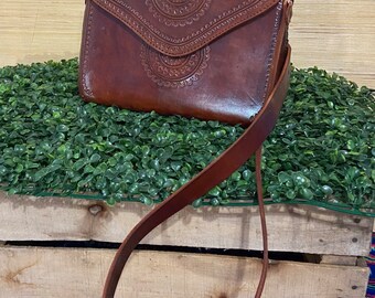 Handmade Leather Bag "Envelope" Style - Mother’s Day