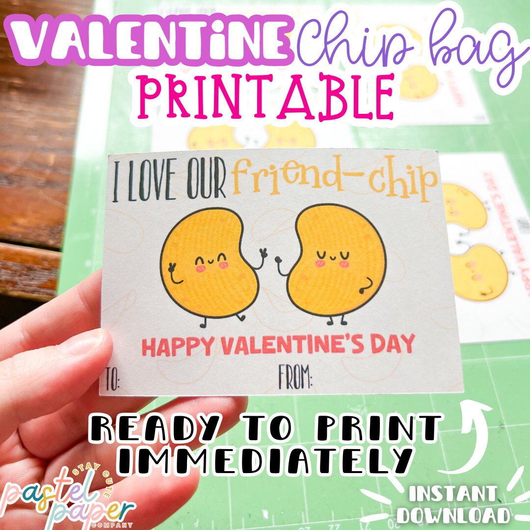 Valentine Printable Cards | Class Valentine Card Printable | Printable ...