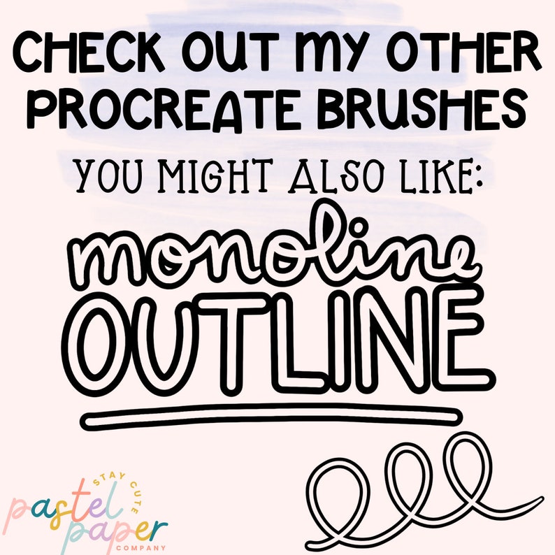 Marker Procreate Brush Chisel Tip Flat Edge Procreate Brush for Digital