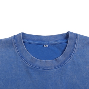 Camiseta extragrande de algodón lavada con nieve de Dope Dysfunkshn imagen 11