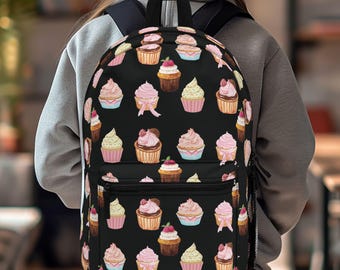 Cupcake Backpack, Desserts Bag, Sweet Treats Rucksack  display picture 2