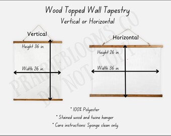 Maqueta de tapiz de pared con cubierta de madera: Tabla de descripción (Descarga digital)