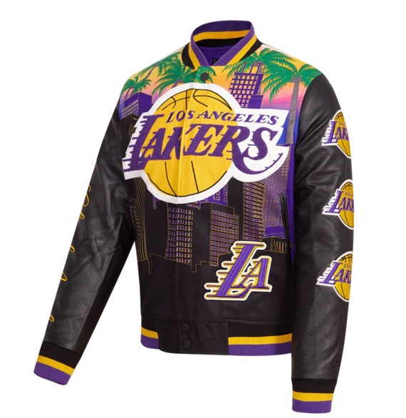 NBA Pro Standard Los Angeles Lakers Remix Varsity… - image 2