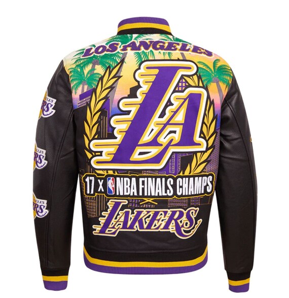 NBA Pro Standard Los Angeles Lakers Remix Varsity… - image 4