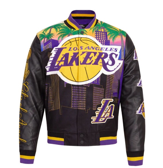 NBA Pro Standard Los Angeles Lakers Remix Varsity… - image 1