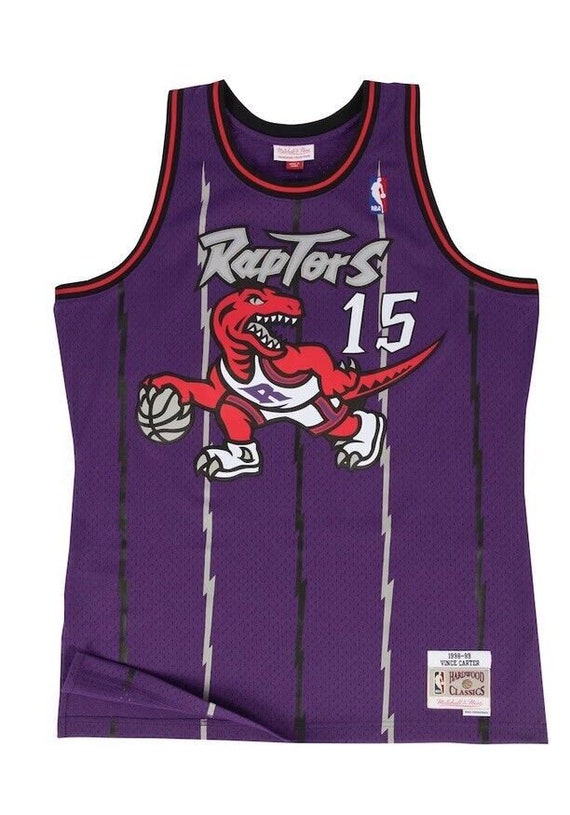 Toronto raptors Vince Carter purple Vintage Throwb