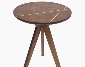 The Line edition Walnut End Table | Side Table | Customizable