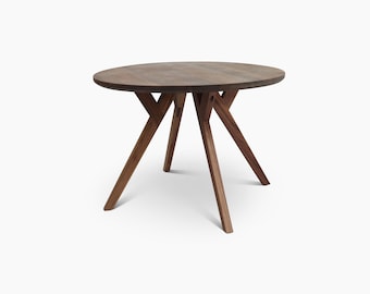 The Line edition Round Coffee Table | Midcentury Modern Round Coffee Table | Customizable