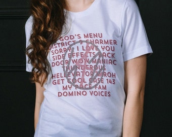 Stray Kids Songs T-Shirt – SKZ Kpop Merch