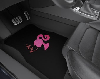 Barbie Car Mats: Girly Stoner Vibe, Full Set
