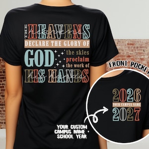 Psalm 19:1 Custom Classical Conversations Community Shirt Cycle 3 CC Tutor Shirt Classical Conversations Tutor T-shirt Memory Master Gift