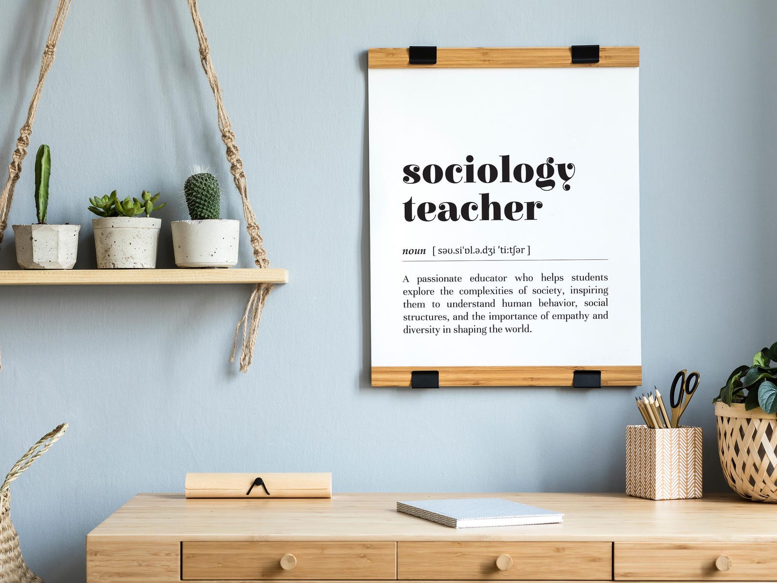 Sociology Teacher Definition Print: Minimalist Classroom Decor (digital Download) - Etsy