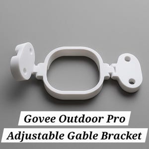 Soporte de techo a dos aguas Govee Pro para exteriores: soportes minimalistas con bisagras para techos de exterior (H706)