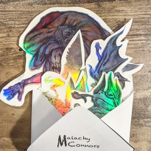 Holographic stickers