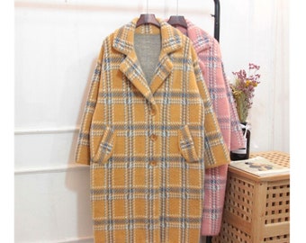 Wool Coat Loose Coat Women Coat