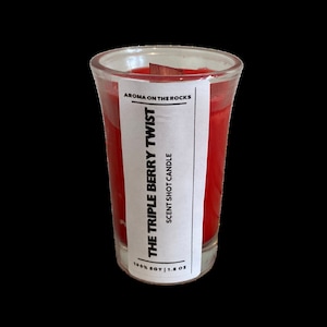 Triple Berry Twist Scent Shot Small Candle