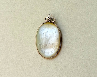 Antique Victorian Mother of Pearl Charm