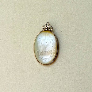 Antique Victorian Mother of Pearl Charm