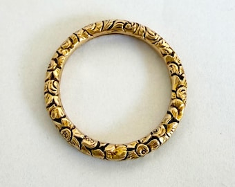 Antique Victorian 14k Split Ring, Charm Holder, Extender or Connecter