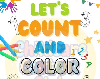 Daycare Workbook - Let's Count and Color!