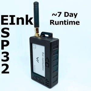 E-Ink Meshtastic Node met InkHUD-gebruikersinterface (compleet)
