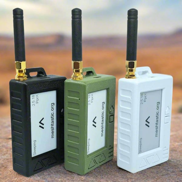 HP: ESP32 Eink Node with Meshtastic InkHUD UI (Complete)