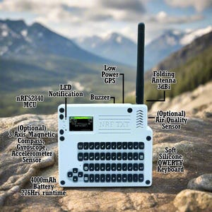 NRF-TXT - Nœud meshastic autonome le plus avancé (complet)