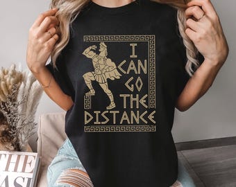 Hercules I Can Go The Distance Shirt, Comfort Colors, Greek Background Graphic Shirt, Disney Hercules Shirt, Vintage Hercules Tee