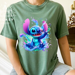 a person wearing a green shirt with a stitching stitch stitch stitch stitch stitch stitch