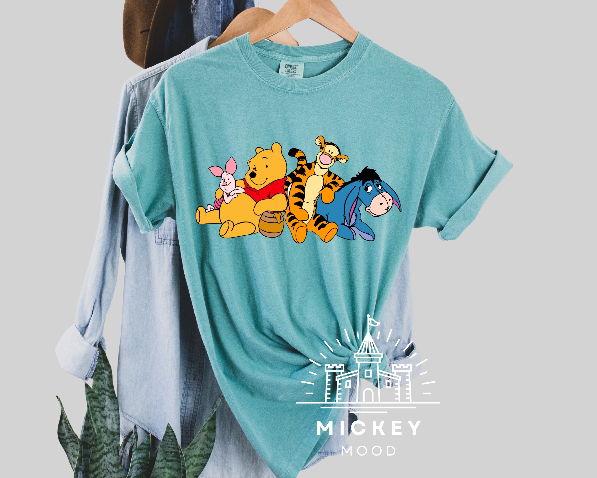 Winnie the Pooh Shirt, Disney Winnie and Friends Comfort Colors® Shirt ...