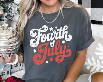 4th Of July Shirt, Comfort Colors, Fourth of July Shirt, July Fourth Shirt, American Family Tee, Independence Day Shirt