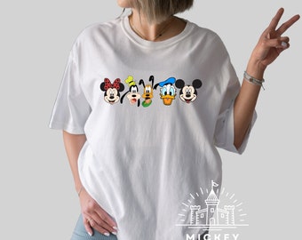 Gift For Disney Lover T-Shirt, Mickey and Friends T-Shirt, Disneyworld Shirt, Disney Characters Comfort Colors® Shirt, Disneyland Tee