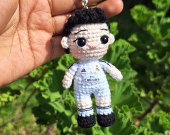 クリスティアーノ・ロナウドのパターンキーホルダー (CR7) - Etsy 日本