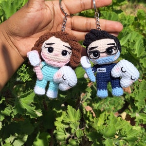 dentist keychain pattern
