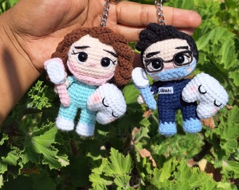 dentist keychain pattern