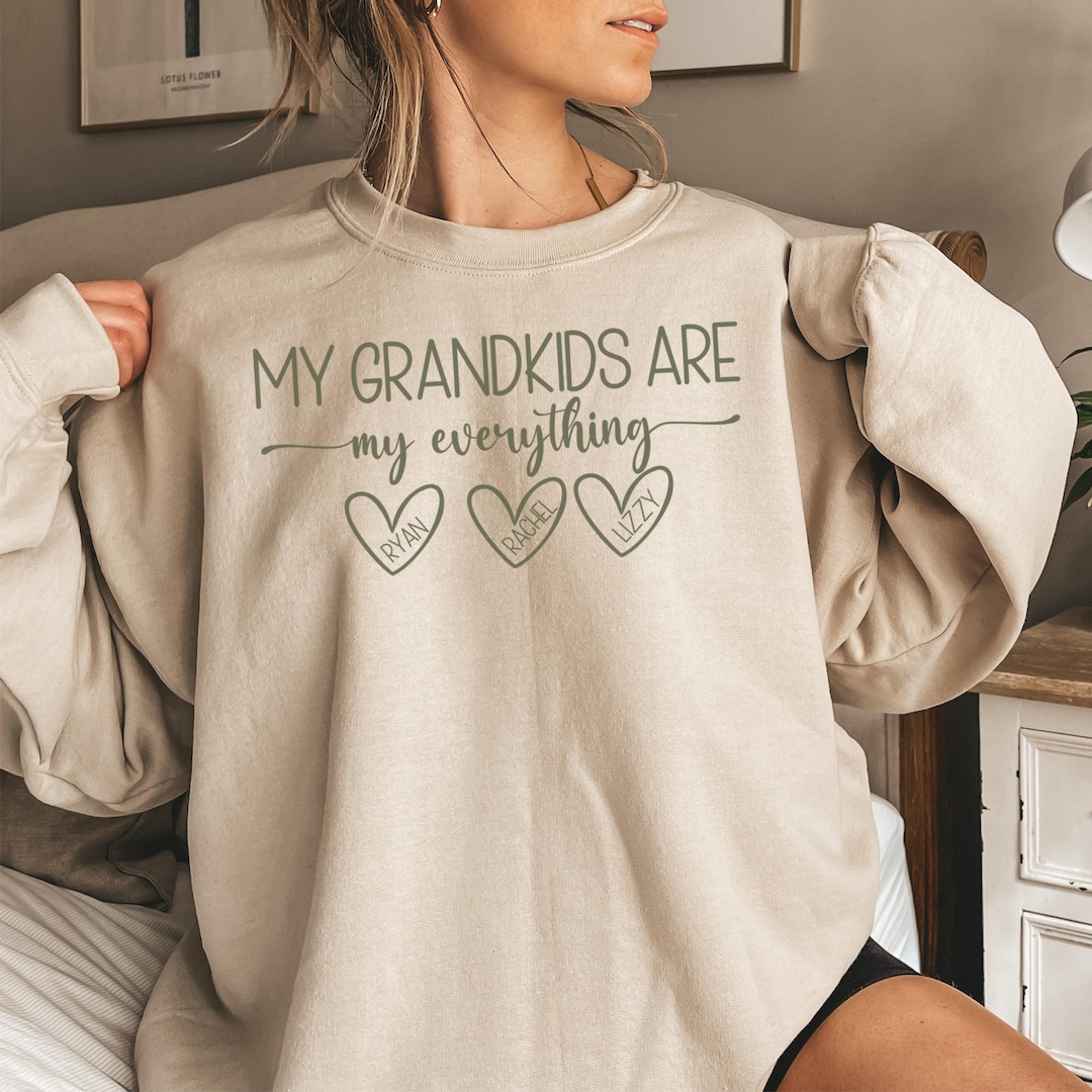 Funny Grandma Tshirt, Custom Grandma Shirt, Nana Tee, Personalized