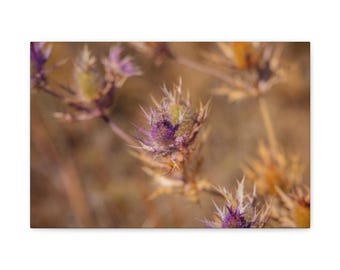 Nature-Inspired Canvas Gallery Wrap - Floral Wall Art, Home Decor, Gift for Nature Lovers, Boho Style, Art for Living Room