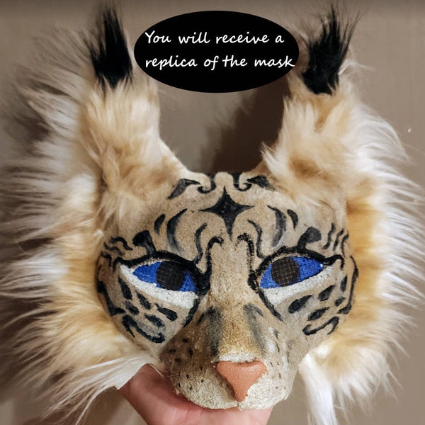 Therian Mask Snow Lynx - Etsy
