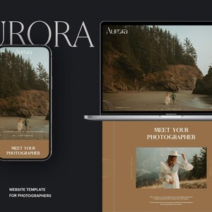 Wanderlust | Showit Website Template