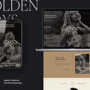 Warm | Showit Website Template