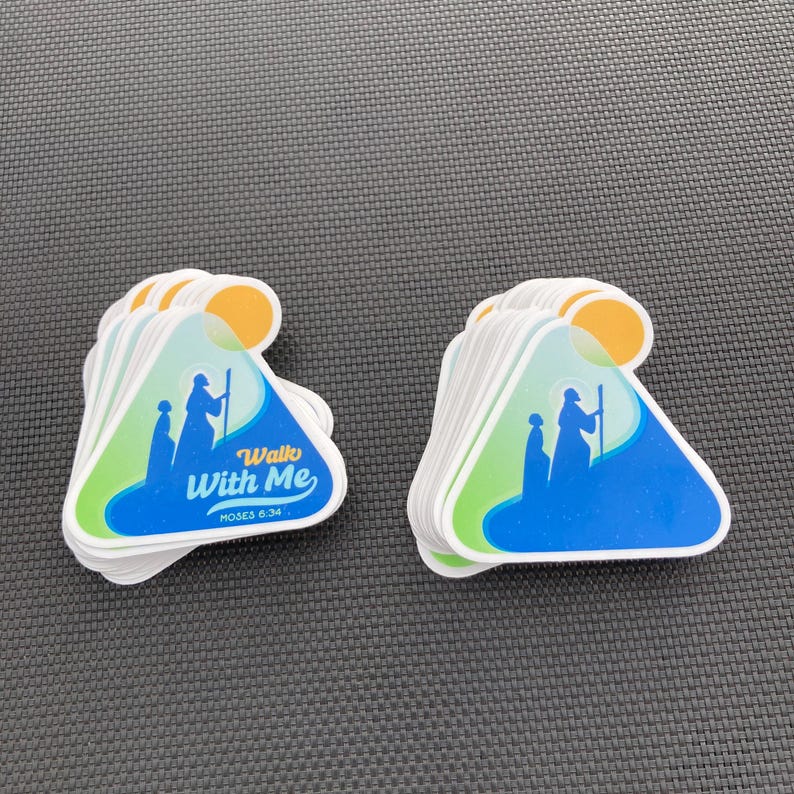 Walk With Me Stickers: 2026 LDS Youth Theme, Waterproof Decals - 40 ...