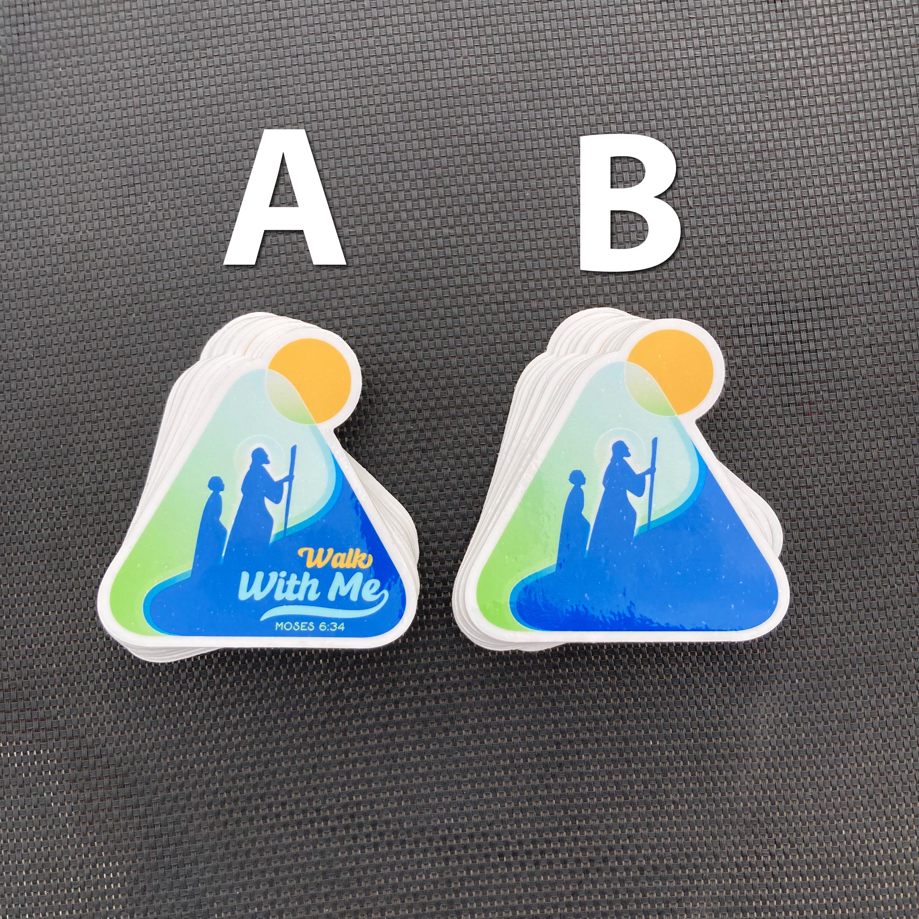 20 Pack - Walk With Me Stickers: 2026 LDS Youth Theme, Waterproof ...