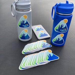 20 Pack - Walk With Me Stickers: 2026 LDS Youth Theme, Waterproof Decals