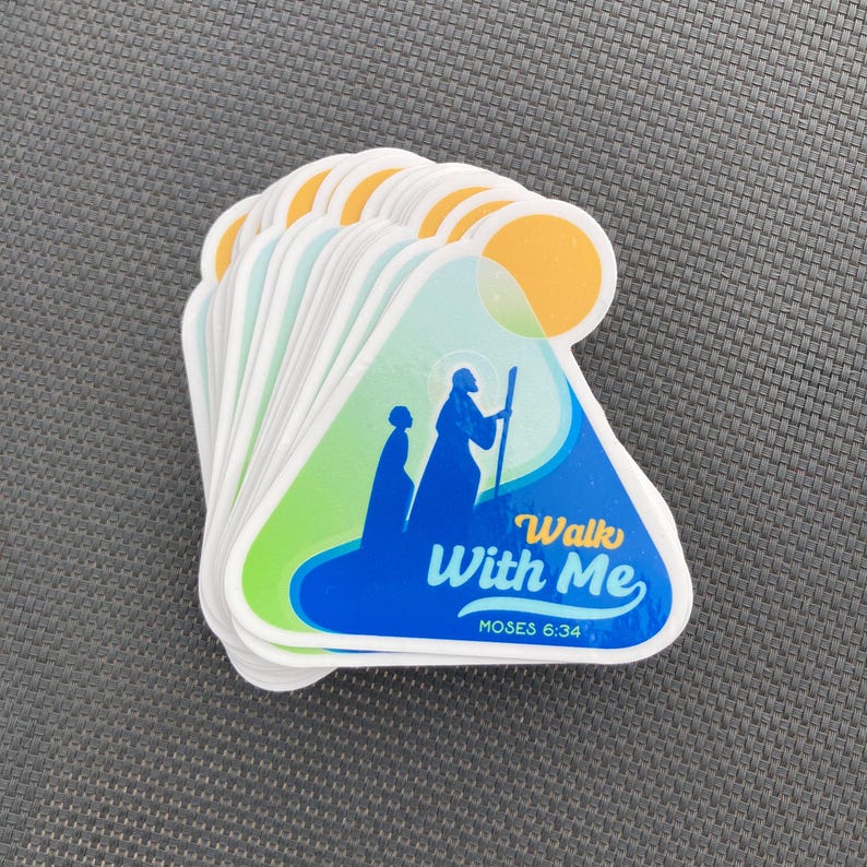 20 Pack - Walk With Me Stickers: 2026 LDS Youth Theme, Waterproof ...