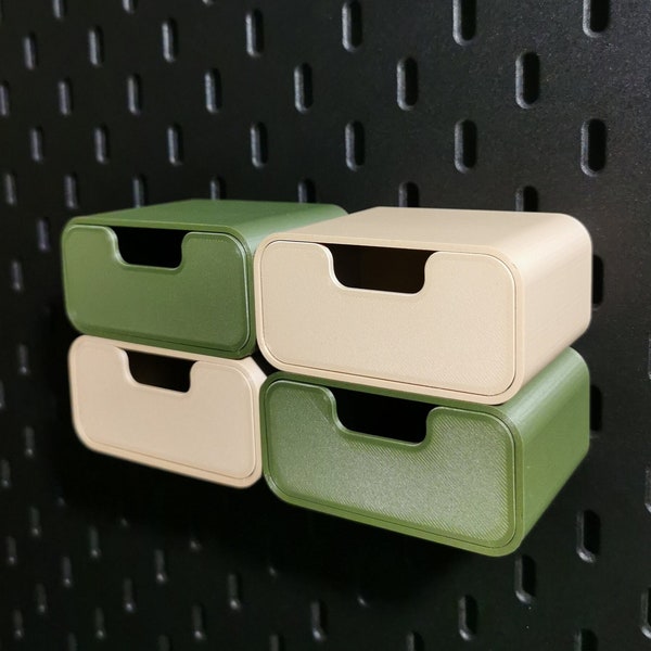 Small Drawer / Storage Container / Compatible with IKEA SKADIS / Stackable