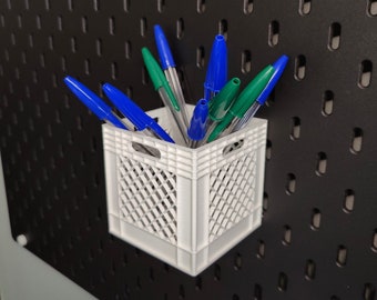 Caja pequeña / Caja de leche / Contenedor de almacenamiento / Compatible con IKEA SKADIS
