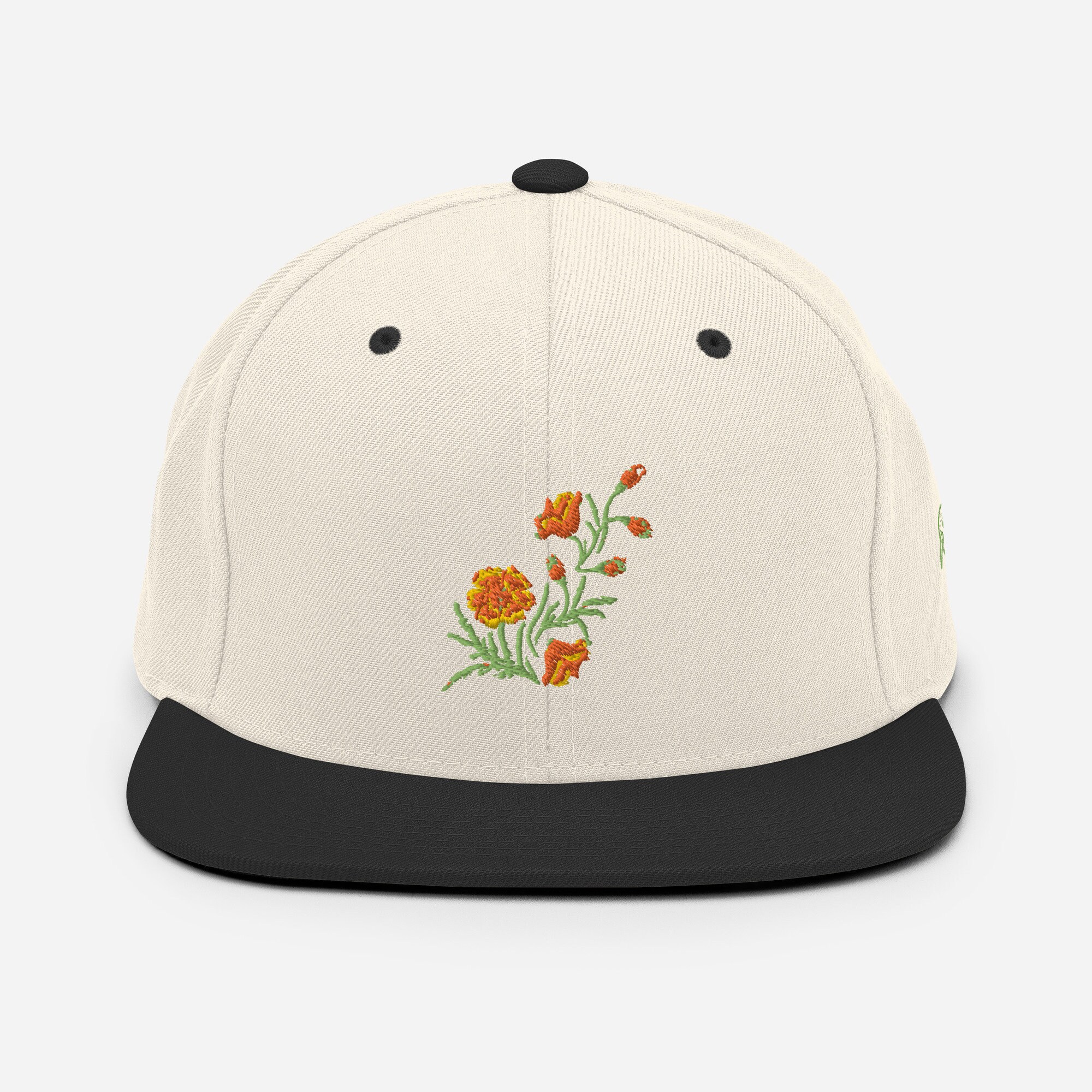 帽子 POPPY FLOWER LACE SILVER CAP FLOWER LACE SILVER CAP – POPPY
