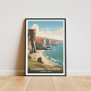 Channel Islands National Park, National Park Print, Travel Poster, Wall Art, Home Decor, National Park Gift, Channel Islands Poster