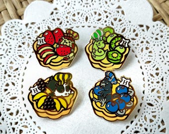 Wizardry School Mini Fruit Tarts Pins - PopPin Dezato